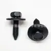Tornillos Hexagonales Autorroscantes para Placa Protectora Inferior de Motor de Coche Clips para Guardabarros de Hoja Parachoques Placa Protectora de Ala M8