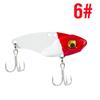 Cebo Artificial Cascabel Metal Vib Señuelo Duro Galvanizado En Stock Jig Vibratorio Lanzamiento Largo Aleación de Zinc Cebo de Simulación Transfronterizo