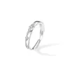 Paisaje de Rueda de la Fortuna Un Viaje de Amor Anillos de Pareja Plata de Ley S925 Diseño de Nicho de Gama Alta Joyería Versátil Anillos Abiertos Ajustables para Pareja
