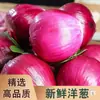 Cebollas de piel morada, dulces y frescas, aptas para comer crudas como fruta o verdura, no picantes, una especialidad de la granja. Envío gratis por una caja completa