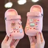 Pantuflas Boken de EVA para Niños y Niñas, Nuevo Modelo de Verano para Baño, Baño Interior, Hogar de Bebé Antideslizantes