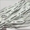 Cinta Tejida Estampada de 1 cm con Letras, Tiras Laterales Estampadas para Pantalones, Cinta Tejida para Decoración de Cuello, Accesorios para Zapatos y Sombreros, Accesorios para Ropa
