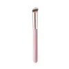 Brocha de Maquillaje para Tubo Cortado en Ángulo Cabeza Inclinada Base de Maquillaje Sin Costuras Brocha Grande para Base de Maquillaje Brocha Inclinada para Corrector Dedos tamaño pequeño Brocha para Ocultar