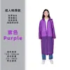 Impermeable de EVA poncho transparente engrosado para viajes al aire libre alargado para caminar de una pieza portátil para hombres y mujeres impermeable largo de cuerpo entero