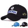 Nuevo Transfronterizo Ayrton Senna Piloto Moda Sombrero Bordado Protección Solar para Exteriores Gorra de Béisbol de Equipo