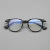 47 Armazón de Gafas Retro Ovalado de Titanio Puro Ultraligero para Hombres y Mujeres Graduación para Miopía Disponible Ambiente de Alta Gama Estilo Callejero Armazón de Gafas Genial Moderno