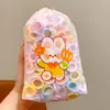 Cuerda para el pelo de alta elasticidad para niños, no daña el pelo, anillo de toalla de color, accesorios para el pelo, goma elástica para niñas, cuerda para el pelo, anillo para el pelo de bebé, tocado