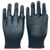 Guantes de PU blancos Ruifu #508 con palma recubierta, antideslizantes, antiestáticos, sin polvo, delgados, transpirables, resistentes al desgaste, protección, protección laboral