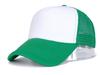 Boné de Rede Popular Transfronteiriço Boné de Caminhoneiro Chapeuzinho Vermelho Esportes e Lazer Boné de Rede Protetor Solar Boné de Baseball de Botão para Voluntário
