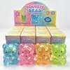 Brinquedo de maltose em formato de urso estilo Needoh para alívio de estresse e desabafo, gadget criativo para alívio de estresse infantil