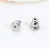 Tapones para los oídos tipo bala Anticaída, Antideslizantes, Hebilla de Fijación Antipinchazos, Taponcitos y Aretes con Recubrimiento de Oro de 18 quilates que No se Caerán después de Ser Tirados hacia Atrás