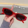 Óculos de Sol de Celebridade Estilo Igual de Yang Mi e Zhang Ruonan, Óculos de Sol Cat-Eye com Proteção UV, Óculos no Atacado para Homens e Mulheres
