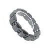 Pulsera de Cuentas Estéreo de Piedra Biliar Negra No Magnética al por Mayor Pulsera Unisex Pulsera para el Cuidado de la Salud Accesorios de Joyería DIY