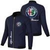 Jaqueta com Zíper Nova Primavera e Outono Cardigan Fashion Jaqueta de Motociclista Casual Car Standard Tamanho Europeu Jaqueta de Grande Porte para Comércio Exterior