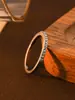 Venta Caliente Transfronteriza Anillo de Pareja de Diamante Fino Moda Anillo Sencillo de Diamante Anillo de Alto Grado Simple Anillo Atmosférico