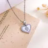 Colar Clássico Leve de Concha Coração para Clavícula com Madrepérola Natural e Zircônia Cravejada Estilo Doce de Nicho para Saídas para Realçar o Temperamento