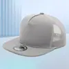 Sombrilla Exterior y Sombrero de Protección Solar para Hombres, Gorra de Béisbol Casual para Mujeres, Sombrero de Malla de Ala Plana de Verano, Bordado e Impresión de Logotipo Personalizado
