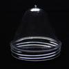 Venta al por mayor de fábrica envase de botella de boca ancha transparente barril de aceite para ensaladas envase de botella boca media boca grande olla de aceite envase de botella 54g