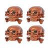 Tornillos Modificados M6 para Marco de Matrícula de Coche Agujero para Tornillo de Soporte de Matrícula Diámetro Calavera Sombrero de Halloween