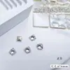 Venta al por mayor de joyas para uñas, transparentes, grandes diamantes con punta inferior, Super Flash, hacha torcida, gotas de agua, mariposa cuadrada gorda, accesorios para uñas de diamante blanco