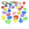 Color de gema Diamante de Cristal botella de perfume colorida casa de juegos de princesa juego de excavación arqueológica juego de gemas juguete