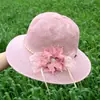 Sombrero de Sol de Protección Solar para Mujer Verano 2026 Nuevo Estilo Puesto en Zona Turística Sombrero de Paja Día de la Madre Protección UV Sombrero de Pescador para Mujer