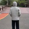 Otoño e Invierno Nuevo para Mujer con Capucha Ligera de Algodón Corta Holgada Versátil Estilo Coreano Estilo Ins Chaqueta Comercio Exterior al por Mayor