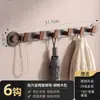 Colgador de ropa con ventosa para puerta, estante de almacenamiento para entrada montado en la pared sin taladro, gancho para ropa para armario y almacenamiento de ropa