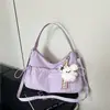 2026 Nueva Bolsa de Bolitas de Dibujos Animados con Cordón para Mujer, Bolso de Hombro de Gran Capacidad para Viajes Diarios, Bolso Versátil Casual para Estudiantes