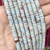 Cuentas sueltas espaciadoras, nuevas cuentas de colores, cuentas de cristal con forma de rueda, accesorios de bricolaje, junta de cuerda manual, cuentas planas de jade, venta al por mayor