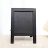 Pizarra Negra Pequeña Personalizada de Doble Cara Tablero de Mensajes de Madera para el Hogar Tablero de Anuncios para Tienda Pizarra de Dibujo para Niños Tablero de Pintura y Escritura para Bebé