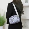 Pequena bolsa de pano feminina, bolsa de ombro pequena de pano de nylon, bolsa para celular, bolsa mensageiro feminina, bolsa de ombro casual para passeio