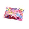Banda para el cabello de color caramelo con cuerda de bala alta japonesa y coreana para niños, accesorios para el cabello, anillo de toalla sin costuras, banda de goma simple para bricolaje, venta al por mayor