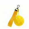 Pendente de Mochila Bola de Pickleball com Furos Novo Transfronteiriço DIY Pode Ser Pedido com Logo Desenho Animado Chaveiro de Bolsa Pendant