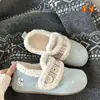 Valor de Alta Aparência Birkenstock de Solado Grosso Acolchoado Slip-On Versátil Novo Estilo Outono e Inverno Botas de Neve Quentes Forradas com Lã Sapatos Casuais
