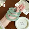 Brazalete de Jade Natural para Mujer Tipo Hielo Transparente Agua Dongling Brazalete de Jade Brazalete de Jade Hetian Brazalete de Jade Verde Cuarcita