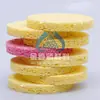 Esponja de pulpa de madera de color cepillo para platos de limpieza de cocina bloque de esponja para ollas algodón de pulpa de madera absorbente esponja de baño para bebé