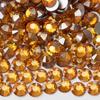 Venta caliente de diamantes de imitación de cristal marrón, marrón, plano, diamante, cristal, joyería para uñas, bricolaje, carcasa de teléfono móvil, oso violento, venta al por mayor