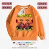 Ropa Infantil Granja de John Suéteres de Terciopelo para Niños Rojo de Año Nuevo para Niños Tops de Otoño e Invierno para Niños Tops Cálidos para Niños