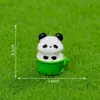 Figuras de Panda Creativas Lindas para Micro-Paisajismo, Decoraciones de Jardinería, Accesorios de Decoración DIY, Adornos para Coche