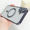 Funda Magnética para Teléfono Móvil iPhone17 con Galvanoplastia Adecuada para Apple 16/15 Transparente 13 Carcasa Blanda 14 Exportación 12P Transfronteriza Xr