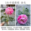 2025 Nuevo Fabricante de Flores Artificiales Rosas Rosa Claro Rosa Hortensia Peonía Guía de Camino de Boda Flores Artificiales al por Mayor