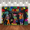 Fondo de tela para el Día de los Muertos de Amazon México, suministros para fiestas navideñas, decoración, bandera, puerta, junta, cupón