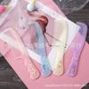 Novo pente de desenho animado grande engrossado com furos antiestático durável pente de silicone portátil para estudantes boutique pente doméstico