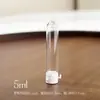 Aceite desmaquillante botella rellenable, set portátil tamaño viaje, mini muestra cosmética desechable de uso diario, botella de vidrio de un solo uso