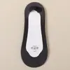 Calcetines invisibles de verano ultrafinos de algodón con boca poco profunda para mujer, de silicona, antideslizantes, con tacón de seda de hielo para verano