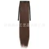 Perucas Transfronteiriças Estilo Natural Amarrar Rabo de Cavalo Longo Liso Fibra Sintética Rabo de Cavalo Atacado