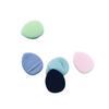Mini Borla de Polvo Empaque Individual Mini Borla de Polvo Sin Látex Esponja de Maquillaje para Belleza Empaque Pequeño Borla de Pulgar Huevo de Belleza