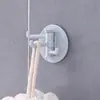 Gancho Giratório Sem Costura Três Ganchos Gancho Forte para Toalha Azulejo de Banheiro Sem Furo Adesivo 3 Ramificações Gancho 3 Garras
