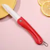 Cuchillo de fruta cerámico cuchillo de picnic al aire libre cuchillo expreso cuchillo plegable cuchillo portátil cuchillo afilado cuchillo para cortar alimentos complementarios